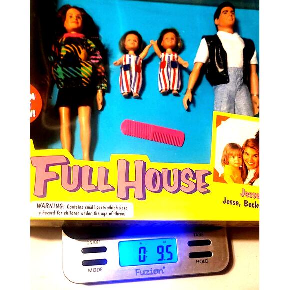 1993 Full House Jesse's Family: Jesse, Becky, Nicky & Alex Tiger Toys NIB - Picture 6 of 6